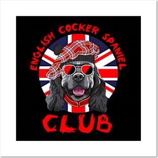 English Cocker Spaniel Club Posters and Art